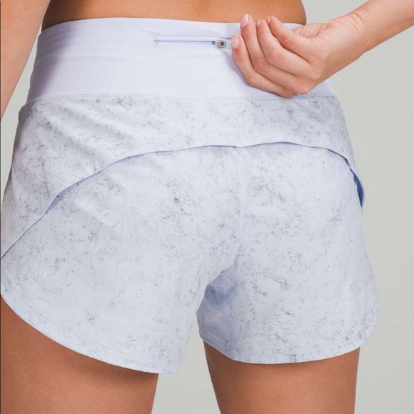 lululemon athletica Pants - 💙LULULEMON SPEED UP SHORT 4”-GRAVEL DUST PASTEL BLUE MULTI-6💙